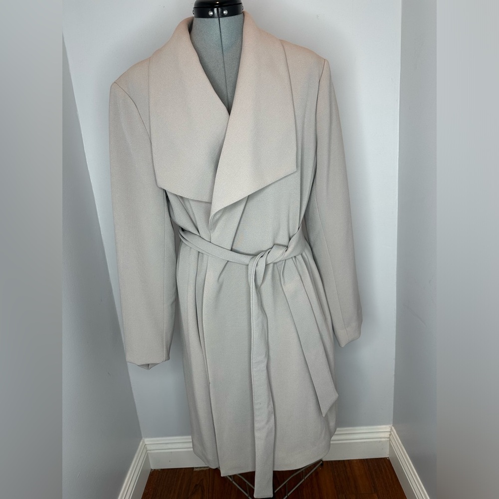 Ralph Lauren Women's Jackets & Coats Lauren Ralph Lauren Crepe Belted Wrap Coat